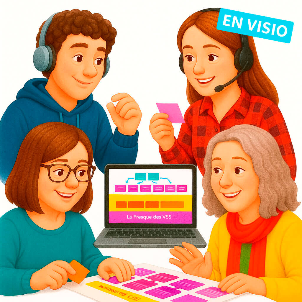 Un atelier collaboratif de 2h30 pour comprendre les facteurs de risque et les conséquences des violences sexistes et sexuelles, et découvrir les leviers de prévention permettant de les éviter.